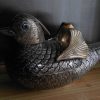 Objets EGO IMAGO | Ancienne Grande Boite Zoomorphe " Canard Argent " Design 1970 Identifier ?