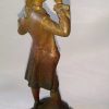 Sculptures EGO IMAGO | Suite De 2 Sculptures En R Gule " Coquetterie " Sign S Charles Perron Fin Xixe