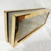 Objets EGO IMAGO | Brass And Chrome Box, 1970S D Corateur Fran Ais Jansen,Lancel,