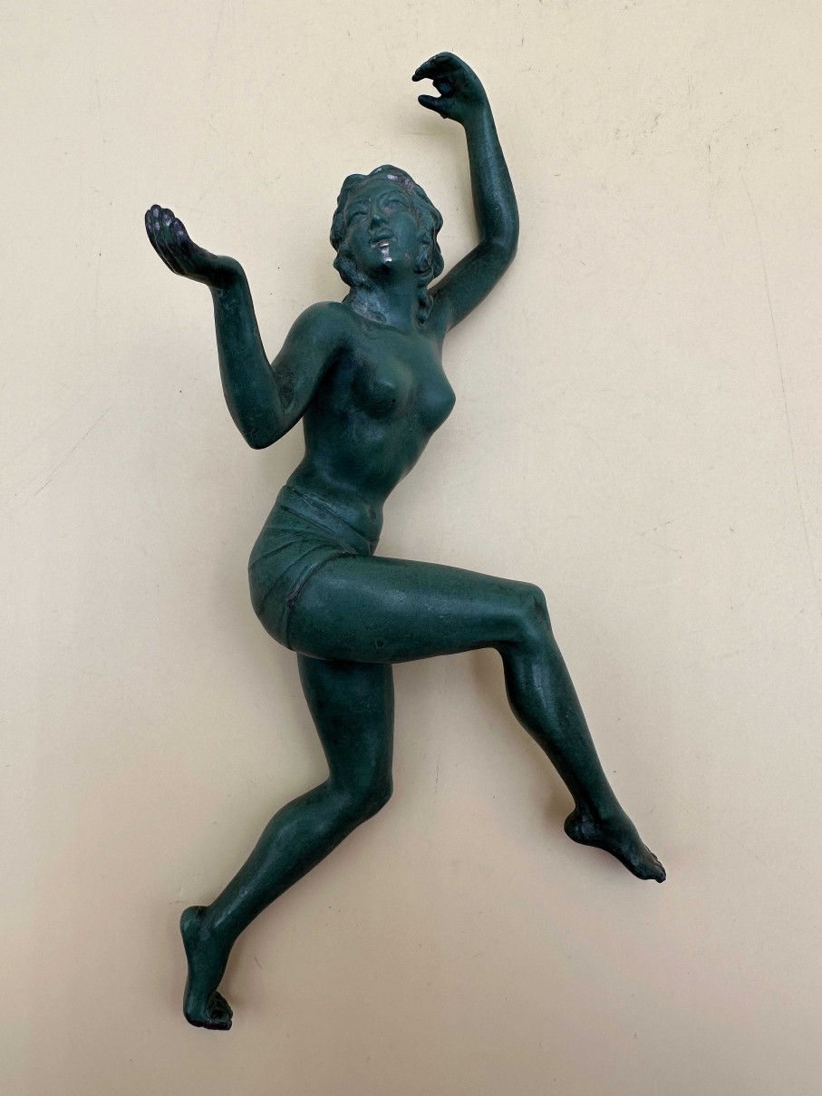 Sculptures EGO IMAGO | Epoque Art D Co Sculpture En R Gule Danseuse Sans Socle