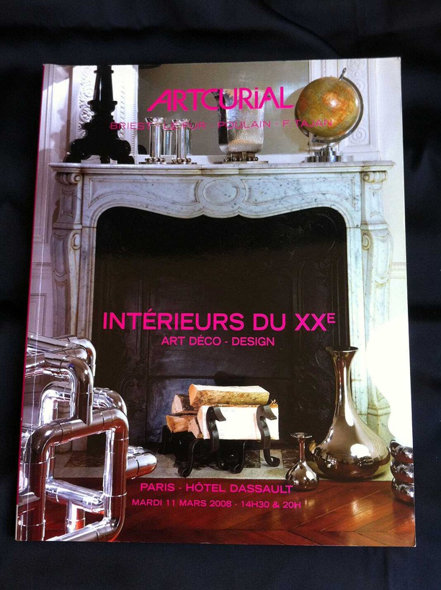 Livres EGO IMAGO | Catalogue De Ventes Art Deco Design Interieur Du Xxe Artcurial 11 Mars 2008