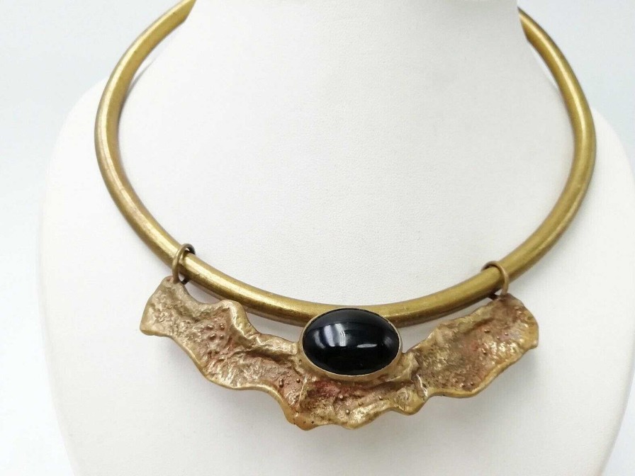 Bijoux EGO IMAGO | Bijou D'Artiste Ancien Collier Torque Vers 1970'S