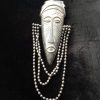 Bijoux EGO IMAGO | Originale Broche Africaniste Vintage Masque Art D Co