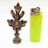 Objets EGO IMAGO | Ancien Cachet Tampon En Bronze " Vierge" Par Lucien Coudray (1864-1932)