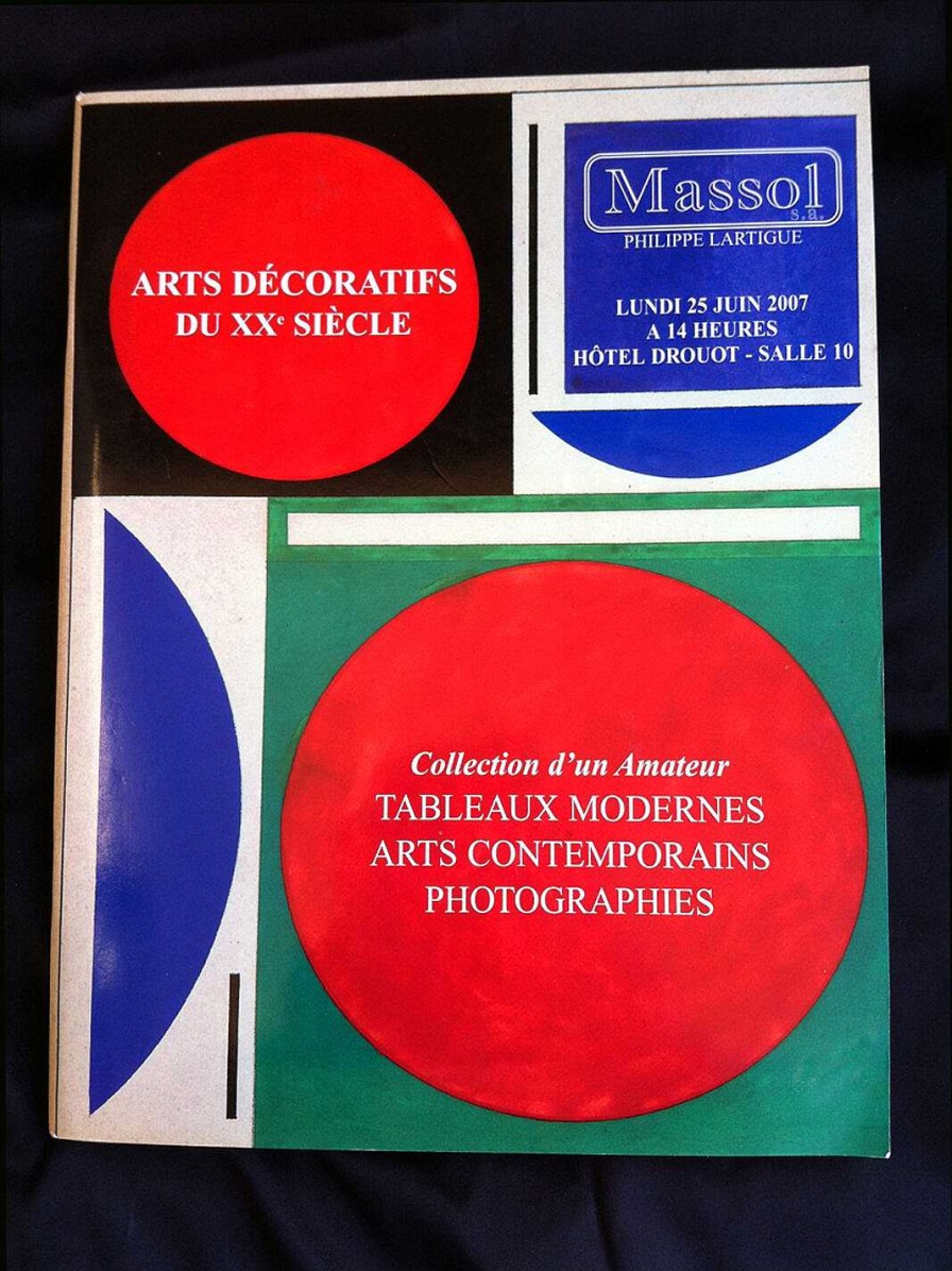 Livres EGO IMAGO | Superbe Catalogue De Ventes " Art D Coratifs Du Xxe Si Cle " Massol 25 Juin 2007