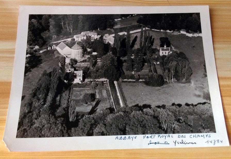 Photos EGO IMAGO | Ancienne Photo A Rienne De Roger Henrard 1954 " Abbaye Port Royal Des Champs