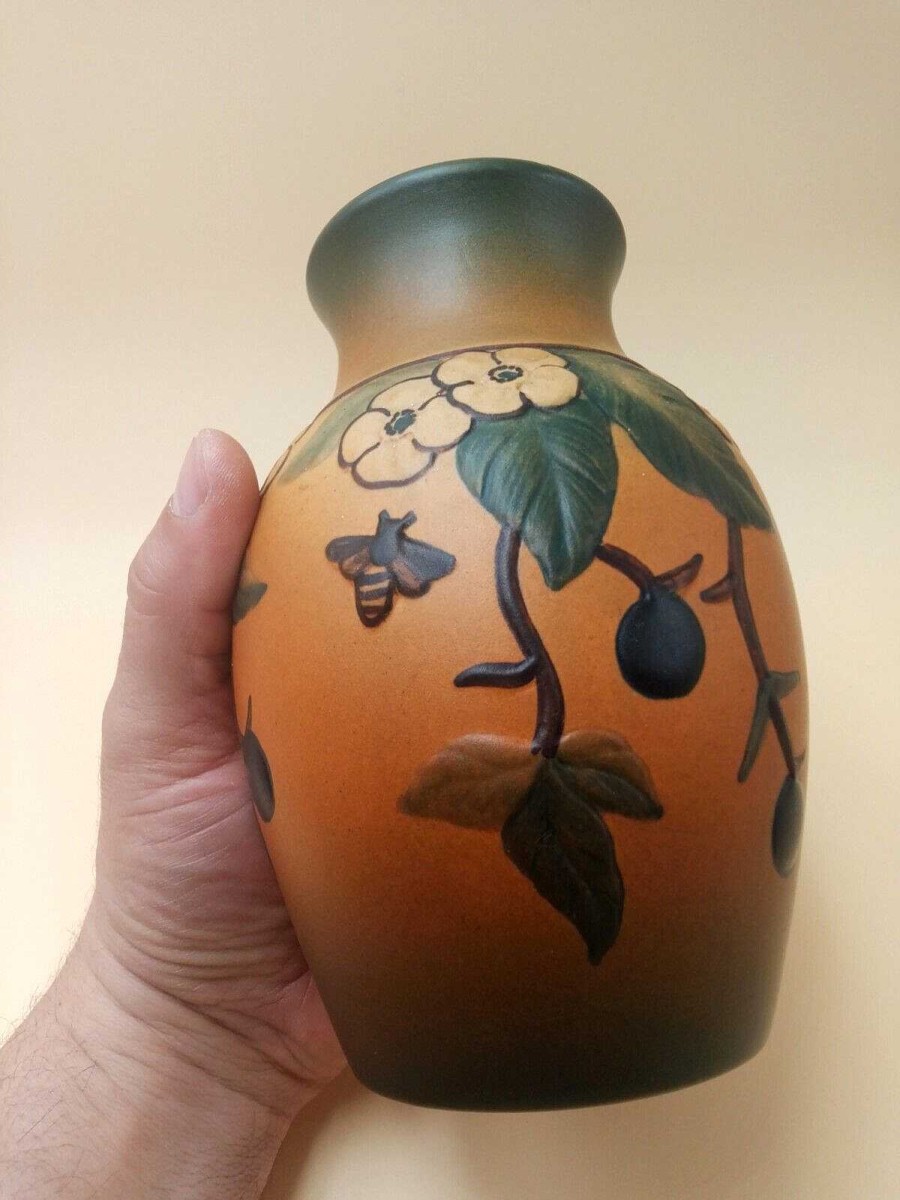 C Ramiques EGO IMAGO | Ravissant Vase En C Ramique 1920'S De P.Ipsen Danemark