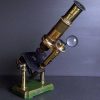 Objets EGO IMAGO | Tr S Rare Microscope De Radiguet Optns C. 1875 Paris Double Pillar