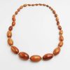 Bijoux EGO IMAGO | Collier En Perles De Bois Tournes