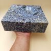 Objets EGO IMAGO | Monumental Et Rare Cendrier Vide Poche En Marbre Granite Bleu De Bahia