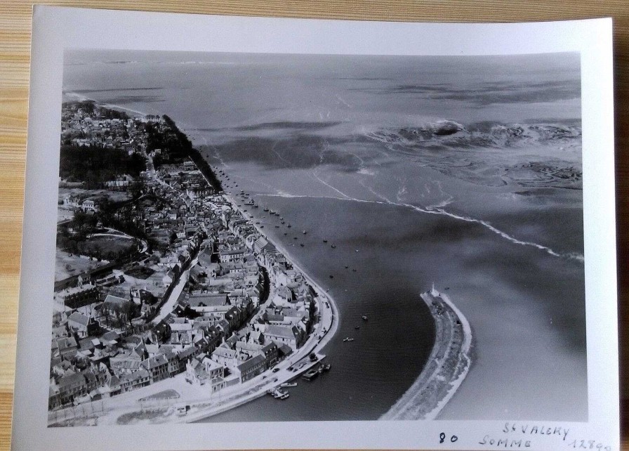 Photos EGO IMAGO | Ancienne Photo A Rienne De Roger Henrard " Saint Valery Somme " 1954