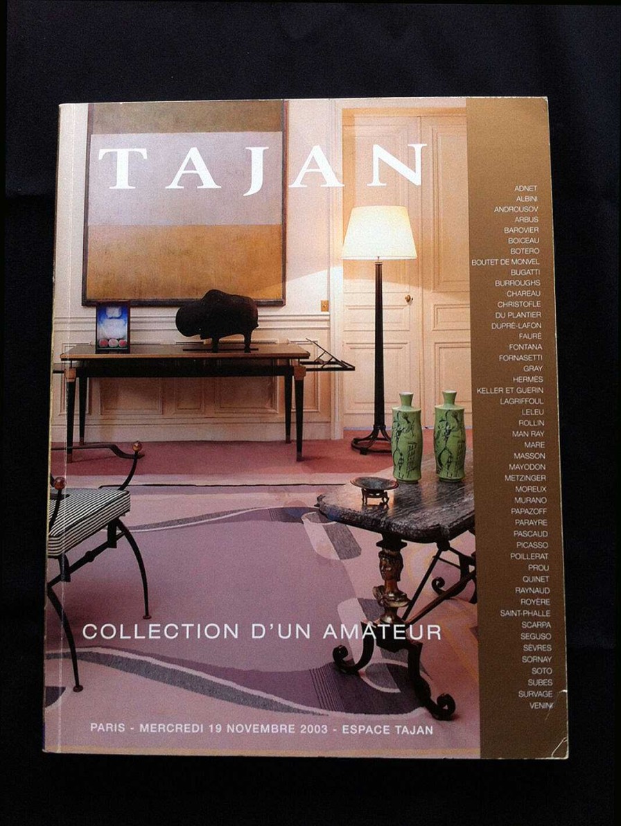 Livres EGO IMAGO | Superbe Catalogue De Ventes"Art D Coratifs Du Xxe Si Cle"Tajan Paris 19 Nov 2003