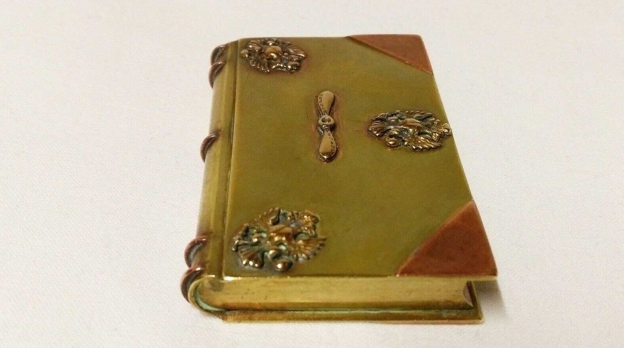 Objets EGO IMAGO | Militaria Miniature Russe "Livre" Travail De Poilus 1914 -18 Aviation (Tranch E)