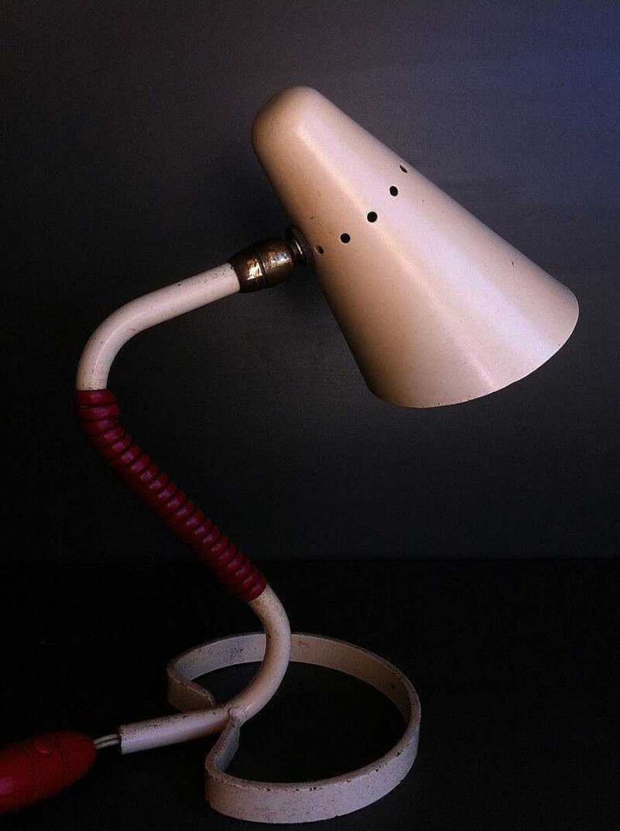 Luminaires EGO IMAGO | Ancienne Lampe Cocotte 1950 En M Tal - French 1950S Cocotte Desk Lamp