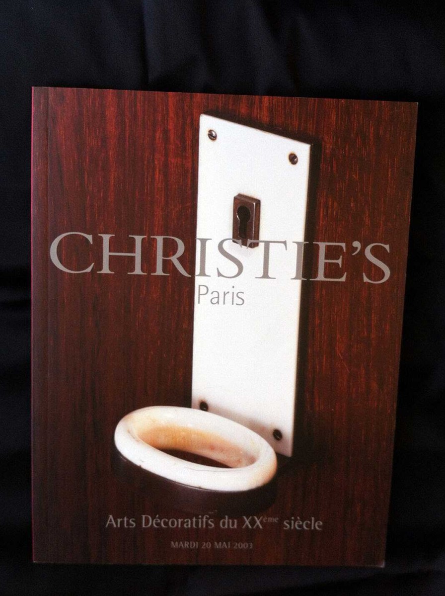 Livres EGO IMAGO | Superbe Catalogue " Arts D Coratifs Du Xxe Si Cle " Christie'S 20 Mai 2003