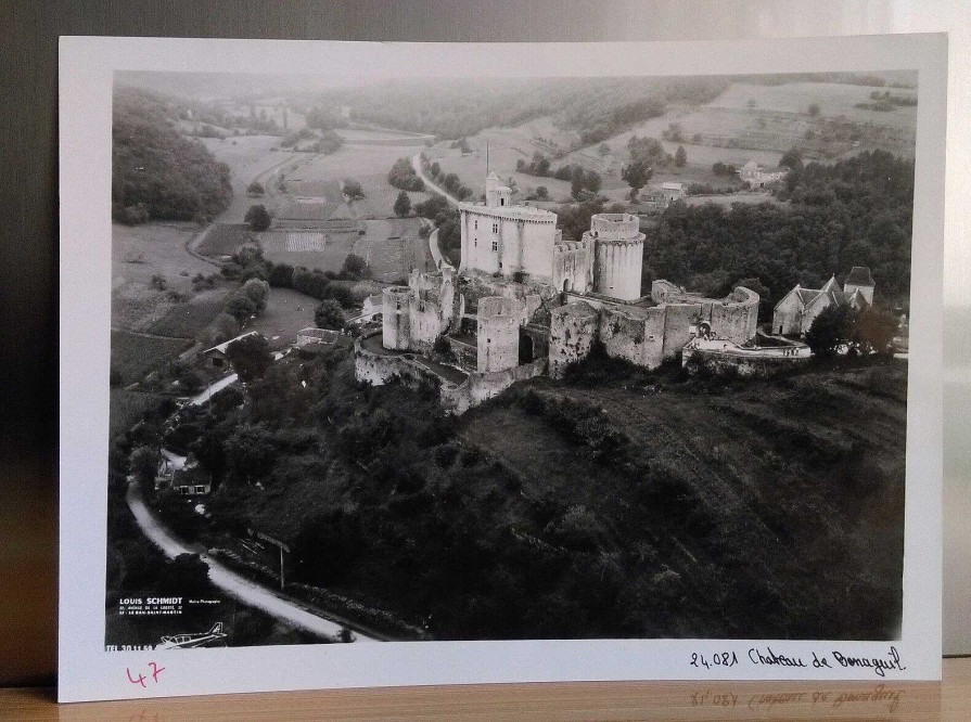 Photos EGO IMAGO | Ancienne Photo A Rienne De Louis Schmidt 1950 " Ch Teau De Bonaguil "