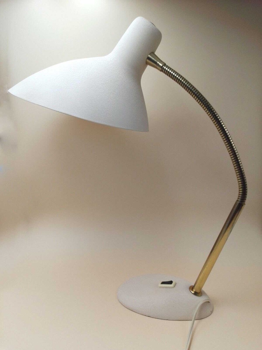 Luminaires EGO IMAGO | Lampe De Bureau Poque 1950 En M Tal Et Flexible