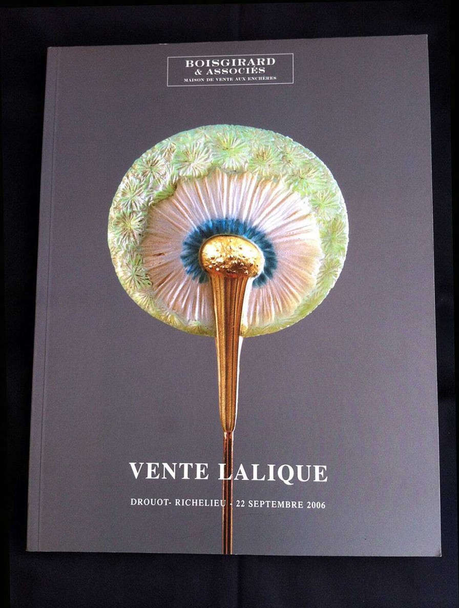 Livres EGO IMAGO | Joli Catalogue De Ventes " Vente Lalique " Boisgirard Paris 22 Sept 2006