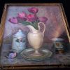 Tableaux EGO IMAGO | Charmant Tableau Pastel Nature Morte De Hippolyte Madelaine (1871-1966) Sign