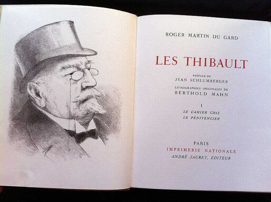 Livres EGO IMAGO | Les Thibault De Roger Martin Du Gard 8 Volumes Paris Andr Sauret 1960-1961