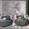 Objets EGO IMAGO | Chic Paire De Coquillages En M Tal Maill Vers 1960 Dans Son Coffret D'Origine