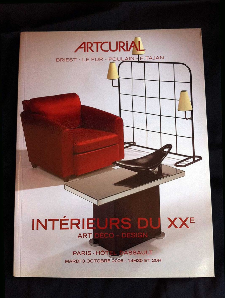 Livres EGO IMAGO | Catalogue De Ventes Art Deco Design Interieur Du Xxe Artcurial 3 Octobre 2006