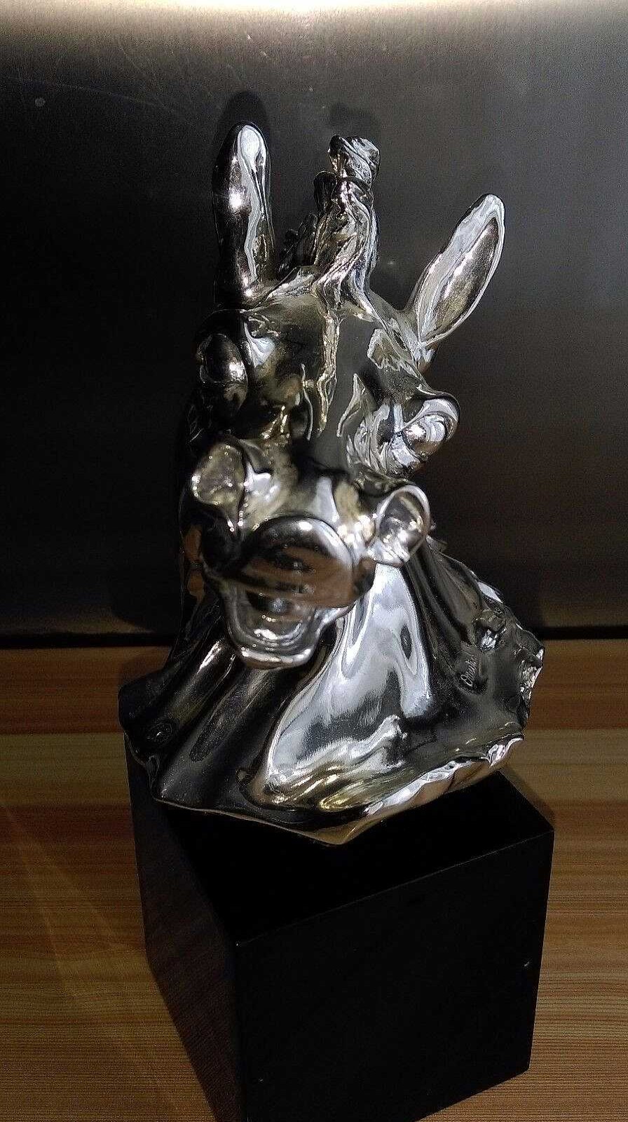 Objets EGO IMAGO | Ancienne Sculpture En M Tal Argent " Horse " Sign E Ottaviani- Magnitudo.Artis