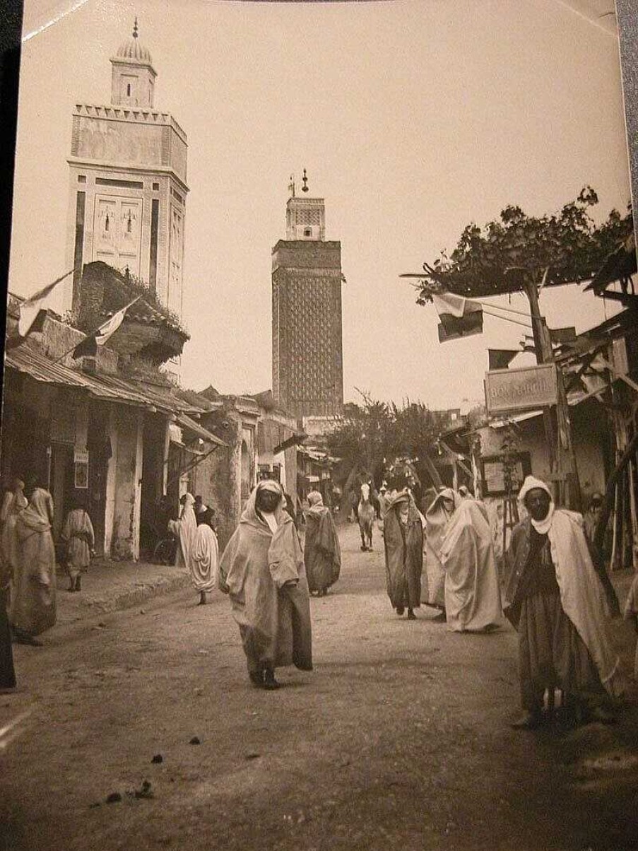 Photos EGO IMAGO | Photographie Sc Ne De March " Fes " C.Laribe Tirage Argentique D' Poque Vintage