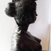 Sculptures EGO IMAGO | Rarissime Sculpture Femme Foulah Ou Peuls A La Coiffure Incunabula Art D Co