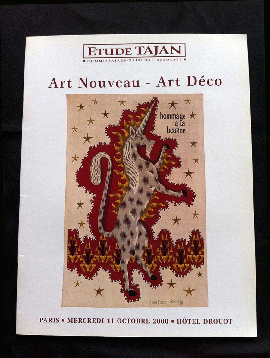 Livres EGO IMAGO | Joli Catalogue De Ventes "Art Nouveau - Art D Co " Tajan 11 Octobre 2000