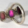 Bijoux EGO IMAGO | Ancienne Bague En Argent 925 Et Pierres Rose Nacr S Tr S Chic !