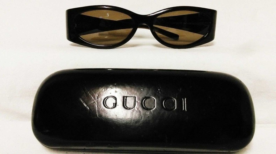 Mode EGO IMAGO | Authentique Paire De Lunettes De Soleil Gucci Vintage