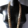 Bijoux EGO IMAGO | Original Et Rare Collier Sautoir " Boutons " Couture Vintage Travail D'Artiste